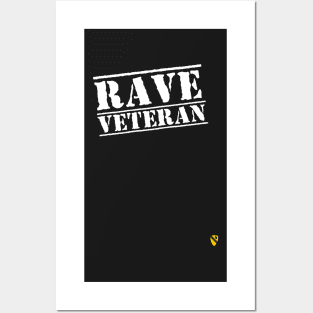 Rave Veteran - White Posters and Art